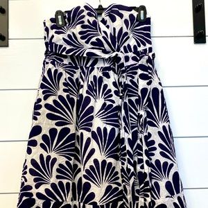 Summer strapless dress